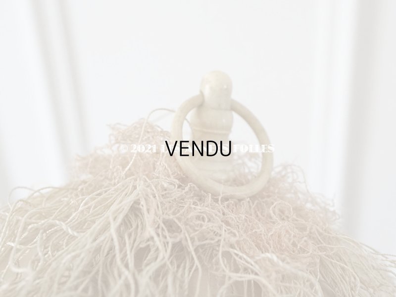 画像11: 19世紀末 アンティーク  シルク製 ピンク&ホワイトグレーの日傘