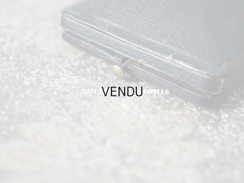 画像6: 19世紀 アンティーク ジュエリーボックス ブローチ用 黒