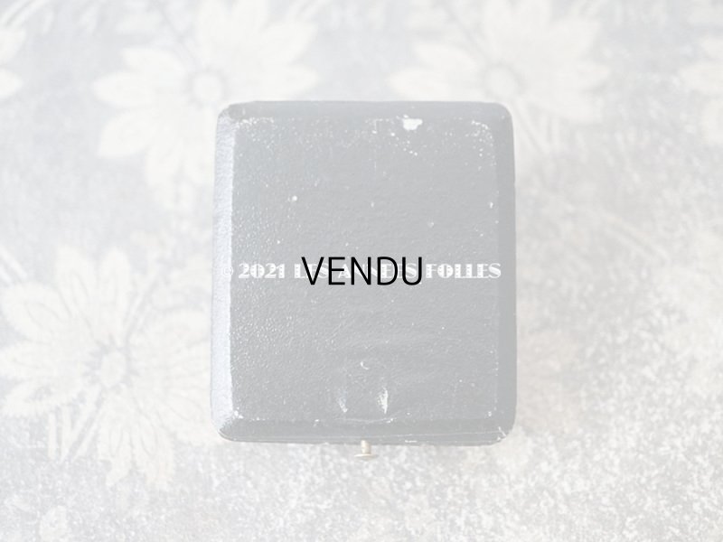 画像3: 19世紀 アンティーク ジュエリーボックス ブローチ用 黒