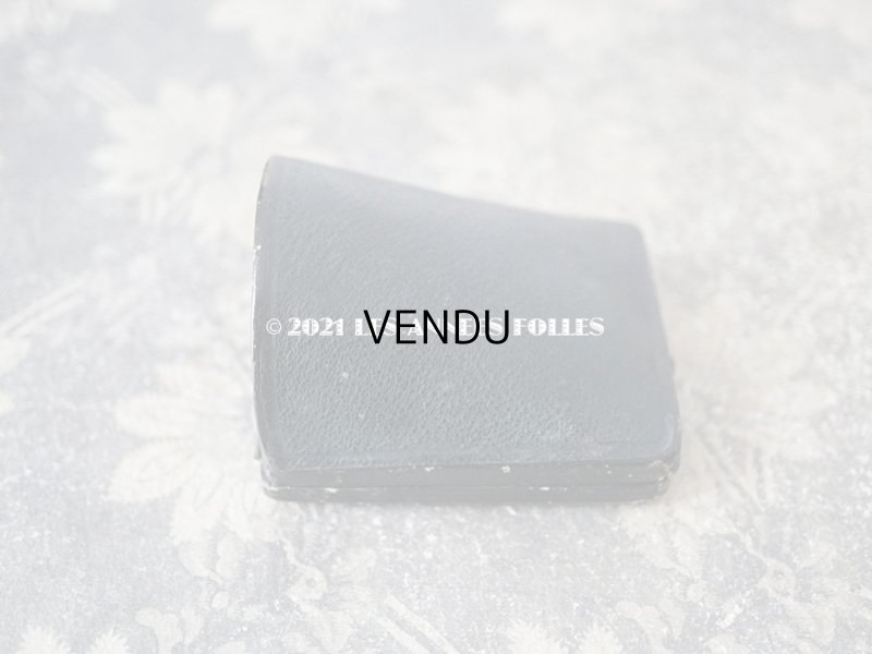 画像4: 19世紀 アンティーク ジュエリーボックス ブローチ用 黒