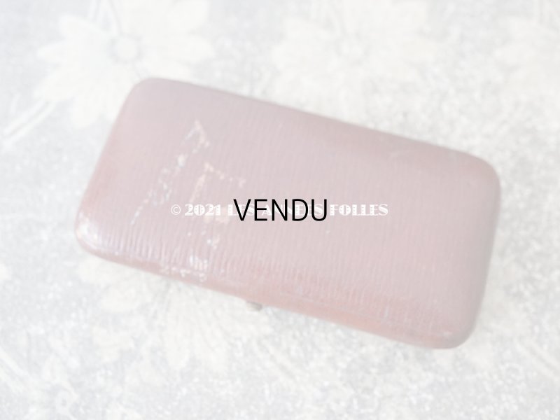 画像3: 1900年代 アンティーク シルバー製 アイリスの花 ソーイングセット 裁縫道具