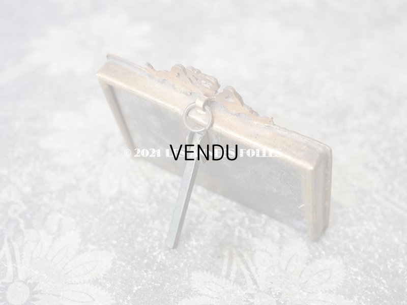 画像4: アンティーク リボンが結ばれた小さなフォトフレーム  ダブルフレーム　ルイ16世スタイル