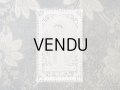 19世紀末 アンティーク  初聖体の小さなカニヴェ  レースの透かし模様