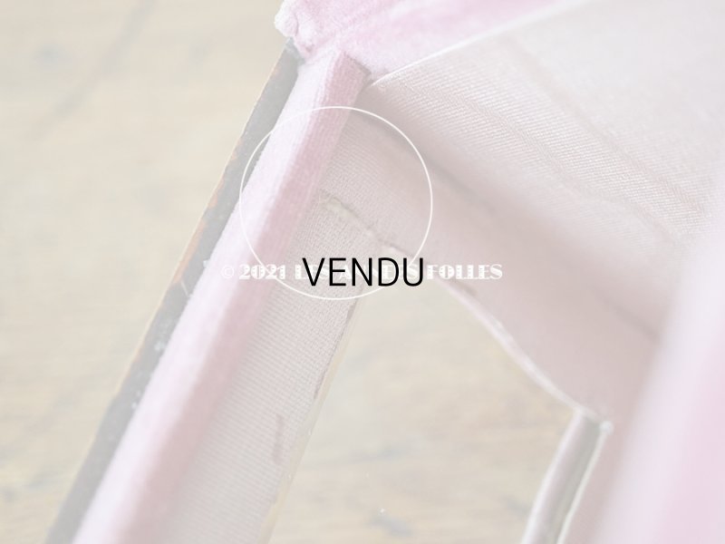 画像11: 1900年代 アンティーク 天使のセダンチェア  スモーキーピンク＆ライラック