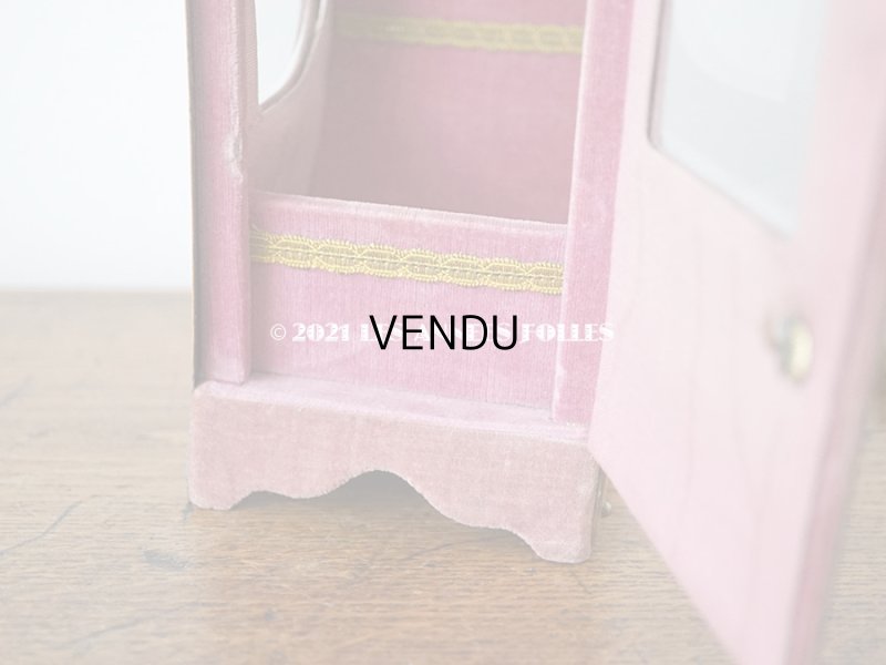 画像8: 1900年代 アンティーク 天使のセダンチェア  スモーキーピンク＆ライラック