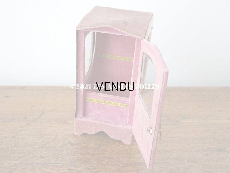 画像6: 1900年代 アンティーク 天使のセダンチェア  スモーキーピンク＆ライラック