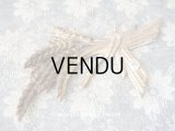 アンティーク 木製 教会のオーナメント 麦の穂