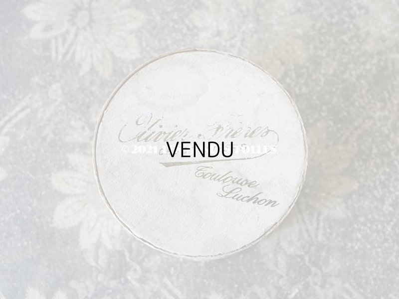 画像5: アンティーク 菫の砂糖菓子の紙箱 オフホワイト　VIOLETTES DE TOULOUSE