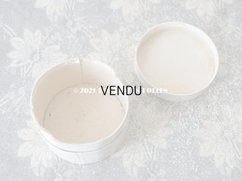 画像7: アンティーク 菫の砂糖菓子の紙箱 オフホワイト　VIOLETTES DE TOULOUSE