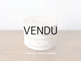 アンティーク 菫の砂糖菓子の紙箱 オフホワイト　VIOLETTES DE TOULOUSE