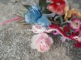 画像6: アンティーク 布花 ベルベットの花　＆　鈴蘭　＆薔薇のブーケ