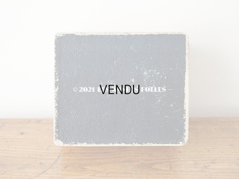 画像5: アンティーク カルトナージュボックス ピンクの薔薇のガーランド