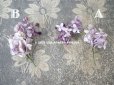 画像11: アンティーク  ライラックの布花  ドールハット