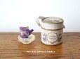 画像1: アンティーク とても小さな菫のパフュームボックス　＆　ボトル  ESSENCE VIOLETTES DE TOULOUSE - BERDOUES FRANCE - (1)