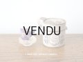 アンティーク とても小さな菫のパフュームボックス　＆　ボトル  ESSENCE VIOLETTES DE TOULOUSE - BERDOUES FRANCE -