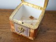 画像10: 19世紀 アンティーク ナポレオン3世時代 お菓子箱 ハンドル & 鍵　＆　脚付き チョコレートボックス 木箱 