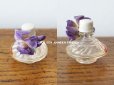 画像2: アンティーク とても小さな菫のパフュームボックス　＆　ボトル  ESSENCE VIOLETTES DE TOULOUSE - BERDOUES FRANCE - (2)