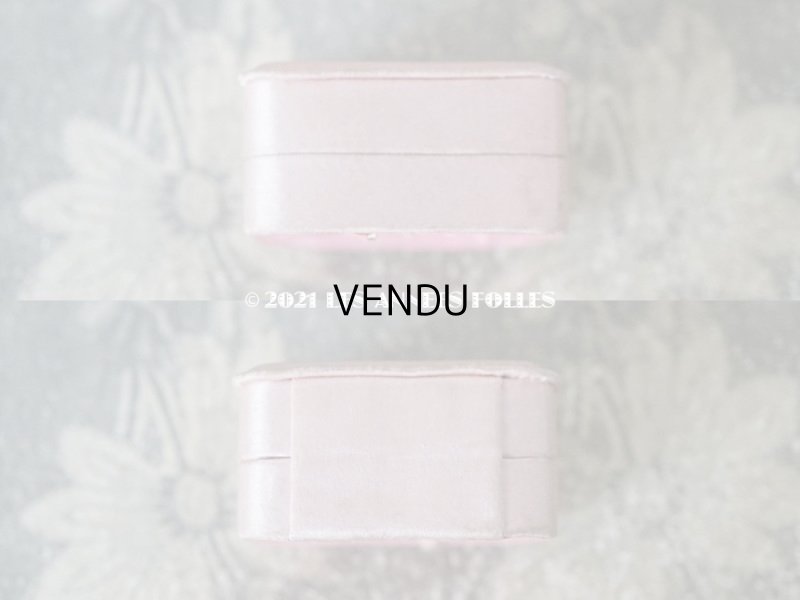 画像5: アンティーク　シルクサテンのジュエリーボックス 　 　パウダーピンク