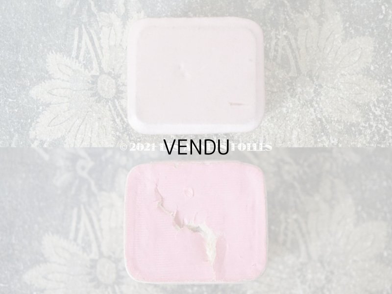 画像4: アンティーク　シルクサテンのジュエリーボックス 　 　パウダーピンク