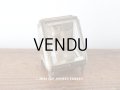 アンティーク 懐中時計 & ジュエリーボックス シャンパンゴールド & パウダーブルーのシルク製クッション