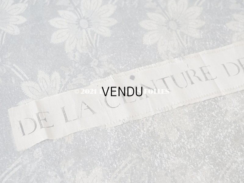 画像6: アンティーク  教会で使われた　シルク製リボン　