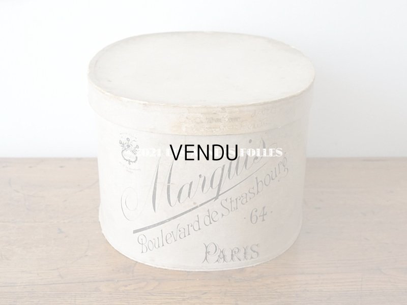 画像4: アンティーク ハットボックス - MAISON VILAIN -