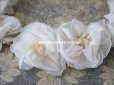 画像7: 1900年代 アンティーク 薔薇の布花のティアラ　ヘッドリース 