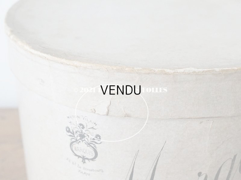 画像15: アンティーク ハットボックス - MAISON VILAIN -