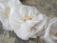 画像10: 1900年代 アンティーク 薔薇の布花のティアラ　ヘッドリース 