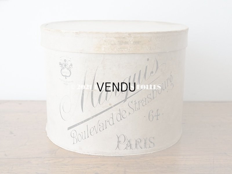 画像6: アンティーク ハットボックス - MAISON VILAIN -