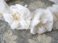 画像5: 1900年代 アンティーク 薔薇の布花のティアラ　ヘッドリース 
