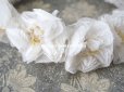 画像5: 1900年代 アンティーク 薔薇の布花のティアラ　ヘッドリース 