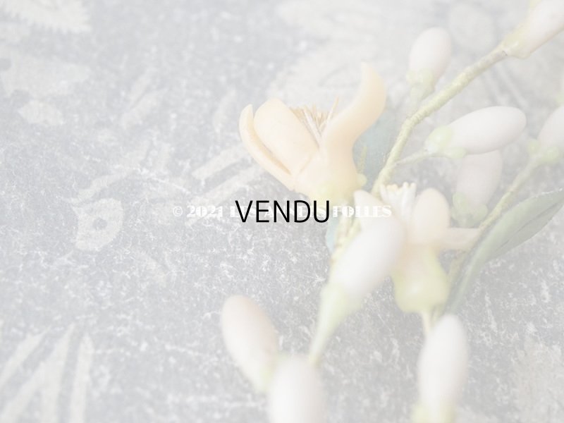 画像16: アンティークワックスフラワーのティアラ & ブーケのセット ウェディング 結婚式 