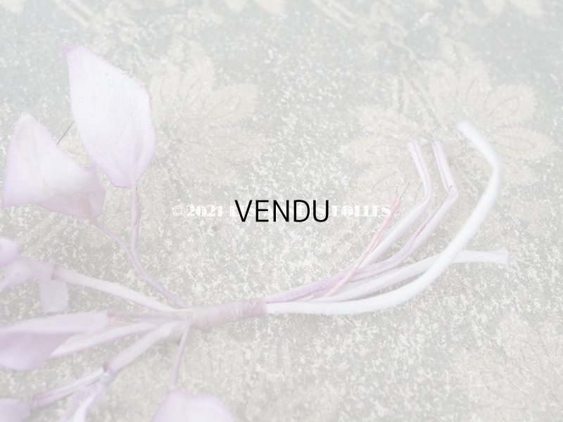 画像3: アンティーク ライラックの布花  