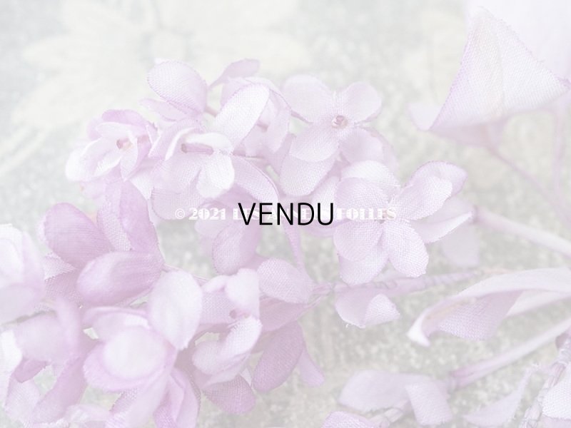 画像5: アンティーク ライラックの布花  