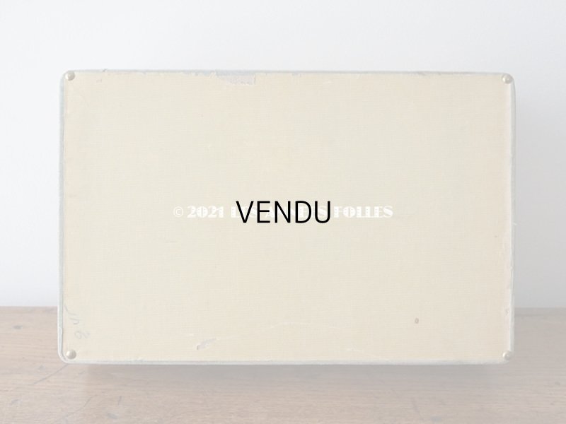 画像7: 1900年代 アンティーク 薄紫色のリボン & 薔薇のガーランド  カルトナージュボックス