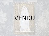 1900年代 アンティーク  初聖体のカニヴェ プルミエール・コミュ二オン ゴールドのレースの透かし柄