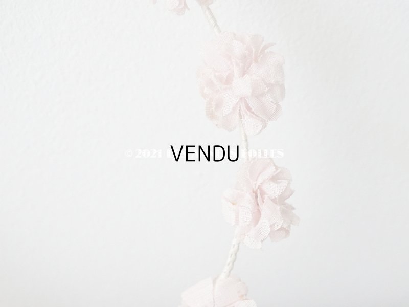 画像3: アンティーク ベビーピンクの花冠 ティアラ　ヴェールガール