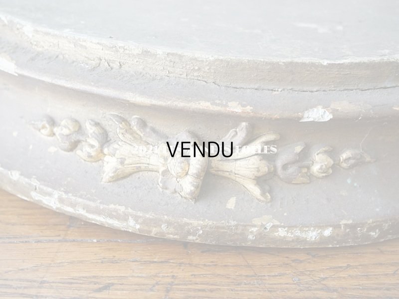 画像13: 19世紀末 アンティーク の大きな台座 35cm ルイ16世スタイル