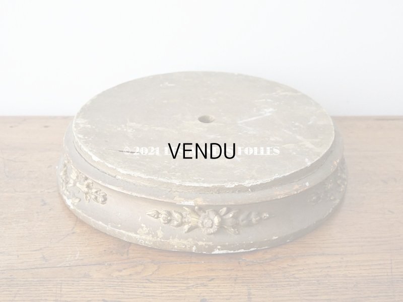 画像4: 19世紀末 アンティーク の大きな台座 35cm ルイ16世スタイル