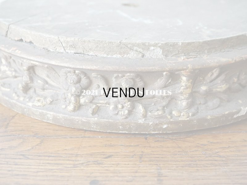 画像12: 19世紀末 アンティーク の大きな台座 35cm ルイ16世スタイル