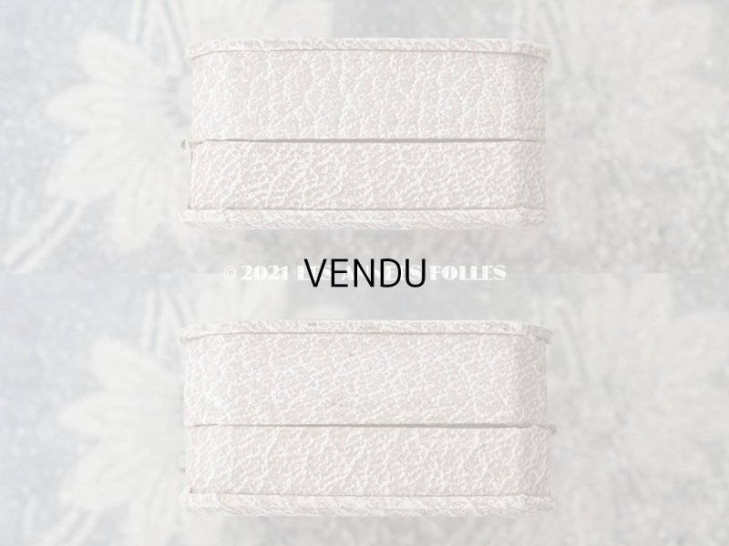 画像4: 1900年代 アンティーク ジュエリーボックス 金彩入り グレー