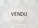 1900年代 アンティーク ジュエリーボックス 金彩入り グレー