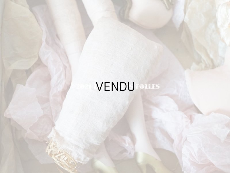 画像15: 1920年代 未使用 アンティーク  ソファドールのセット