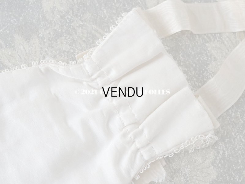 画像8: 1900年代 アンティーク シルク製 初聖体のオモニエール