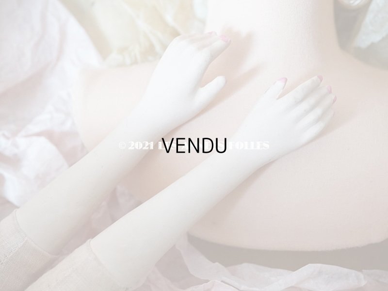 画像17: 1920年代 未使用 アンティーク  ソファドールのセット