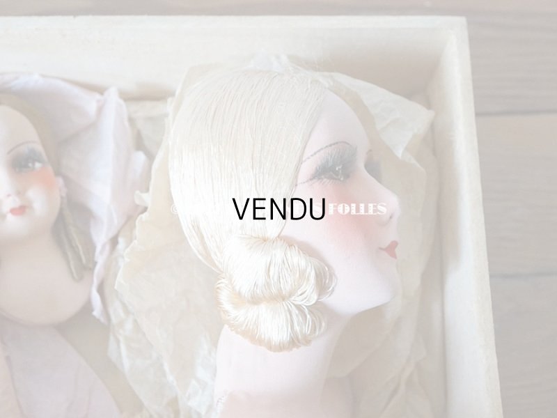 画像10: 1920年代 未使用 アンティーク  ソファドールのセット