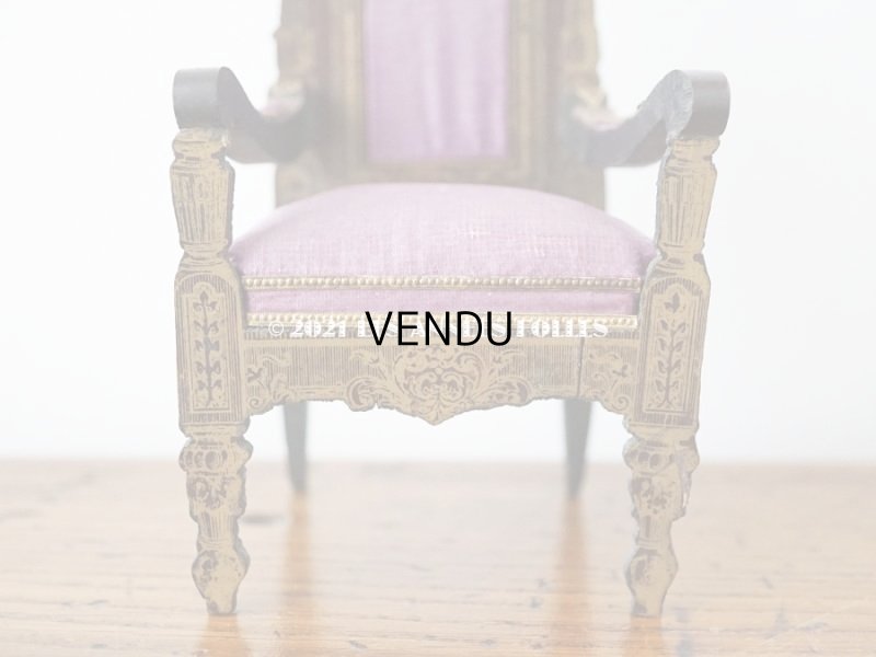 画像7: 19世紀 アンティーク  ミニョネット用 チェア 2点セット 家具