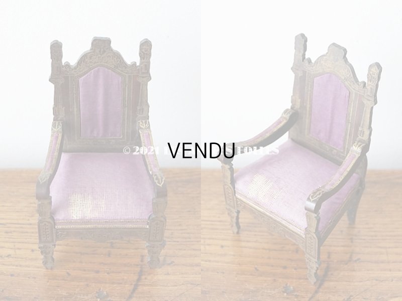 画像12: 19世紀 アンティーク  ミニョネット用 チェア 2点セット 家具
