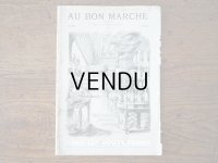 アンティーク ボンマルシェのカタログ　パフュームリー ・　ファン （扇) PARFUMERIE BROSSERIE EVENTAILS - AU BON MARCHE -